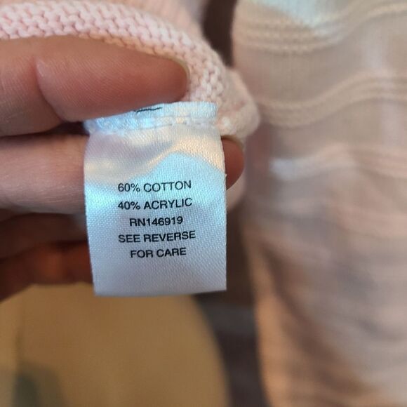 Girl's Freshman Dip Dye Sweater, Size M (8-10) - Pink - Picture 5 of 5